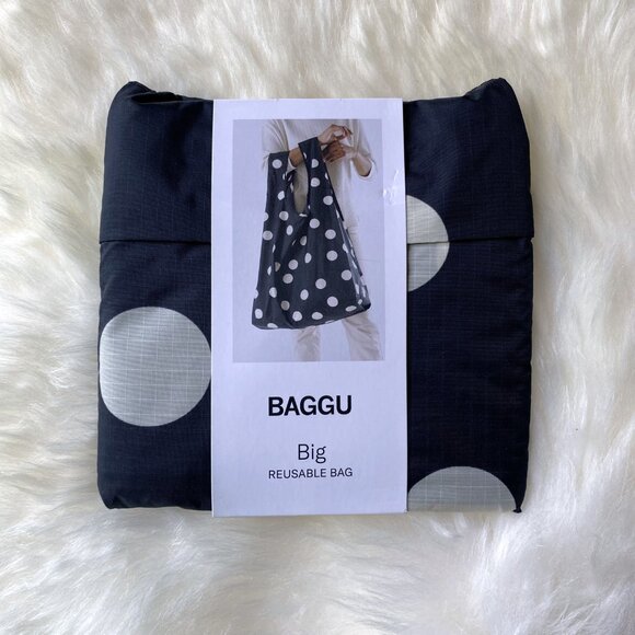 NWT Big Baggu - Tuxedo Dot - Picture 2 of 4